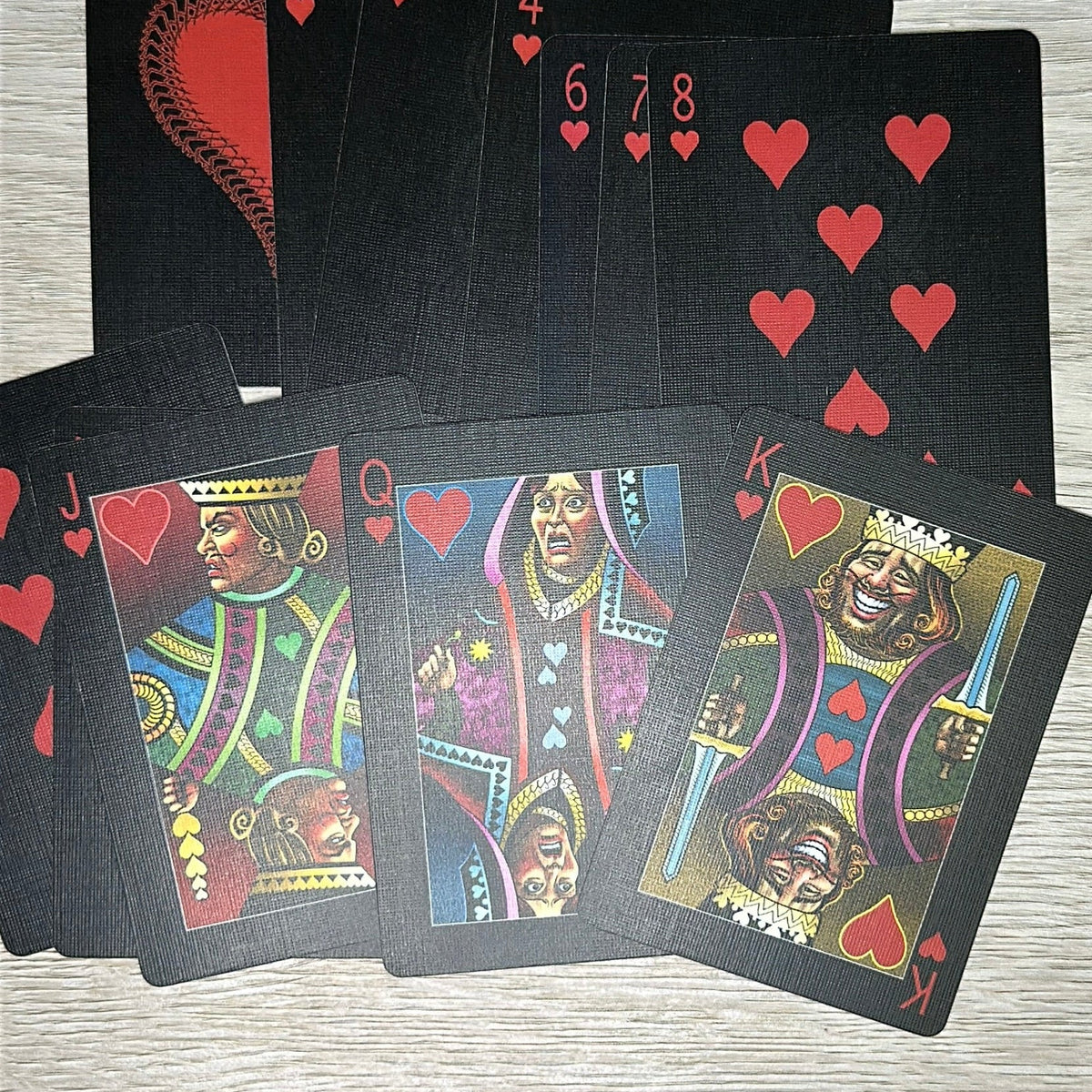 Emotions playing cards