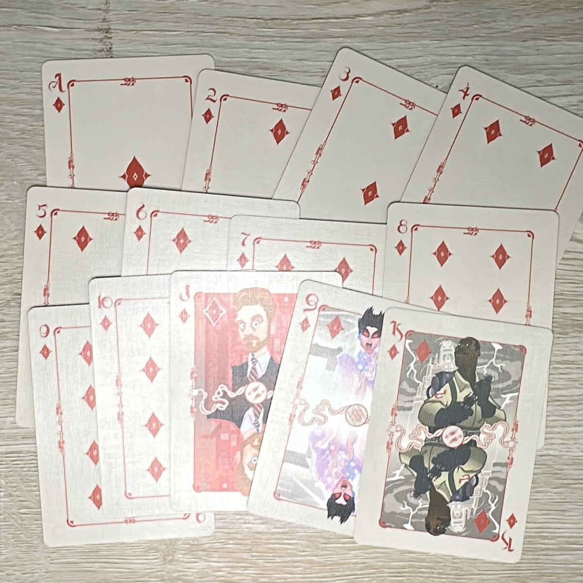 Ghostbusters 30th anniversary playing cards
