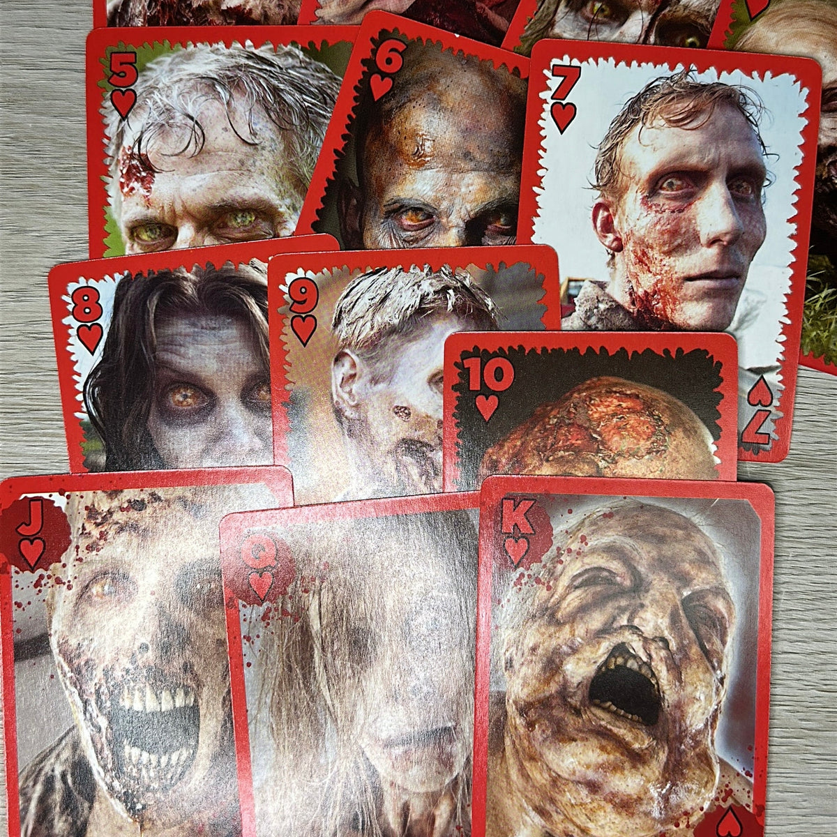 Walking Dead playing cards