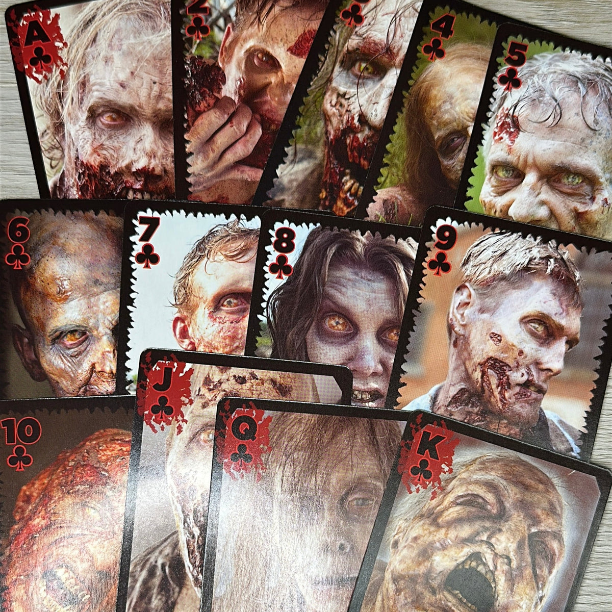 Walking Dead playing cards