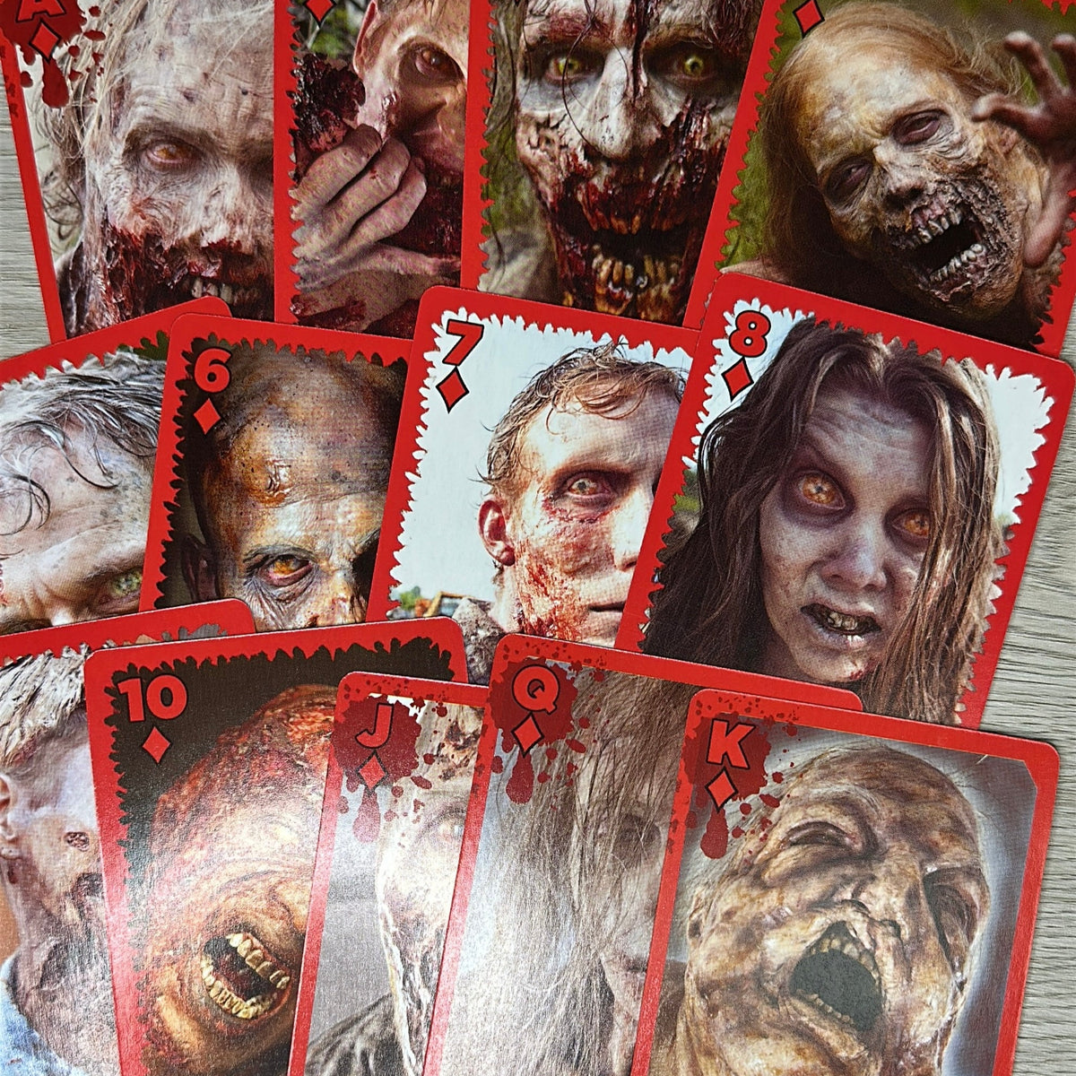 Walking Dead playing cards