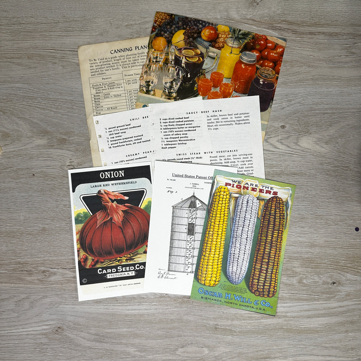 Harvest Memories Junk Journal Scrapbook box - September 2025