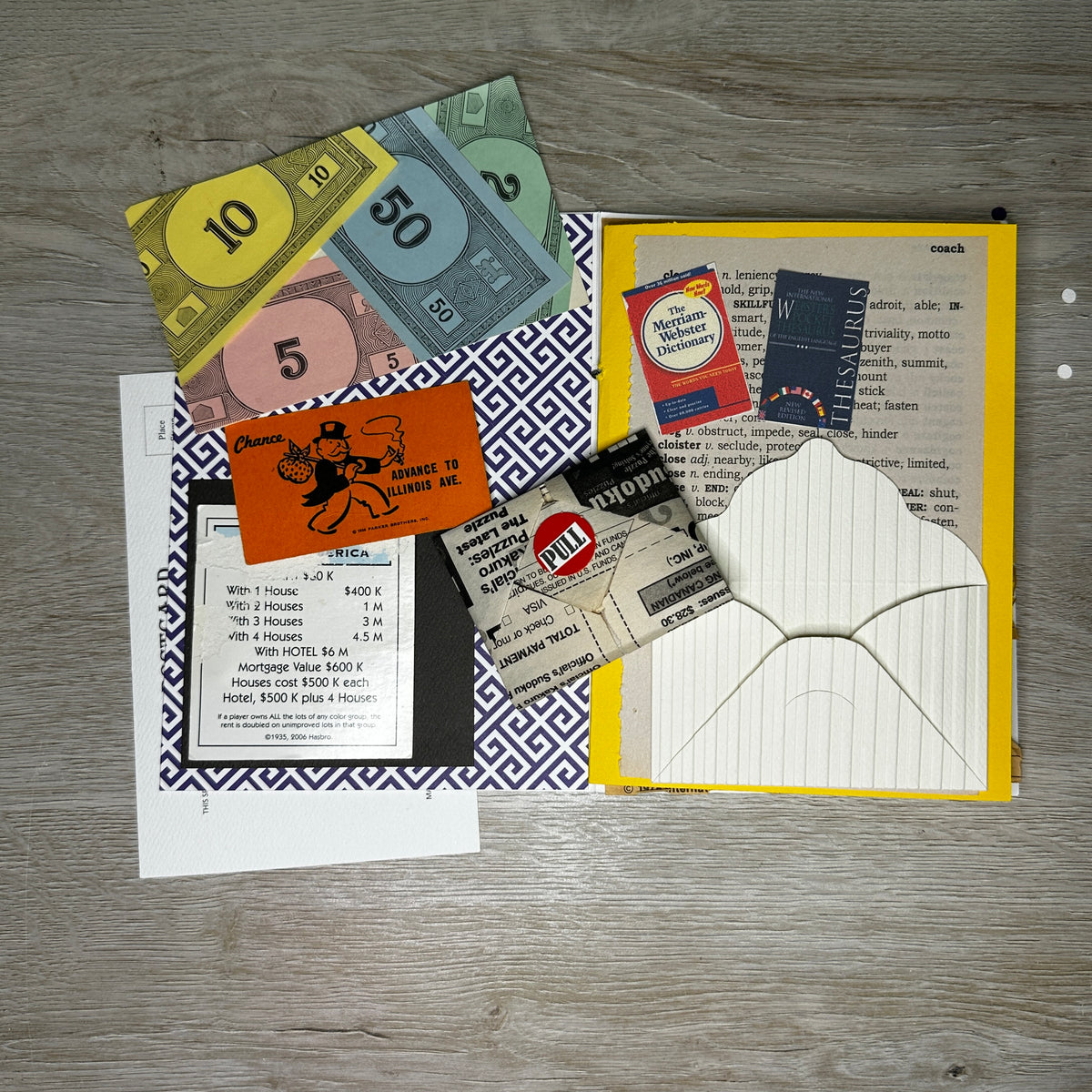 Fun Games Mini Journal card kit - September 14th ONLY