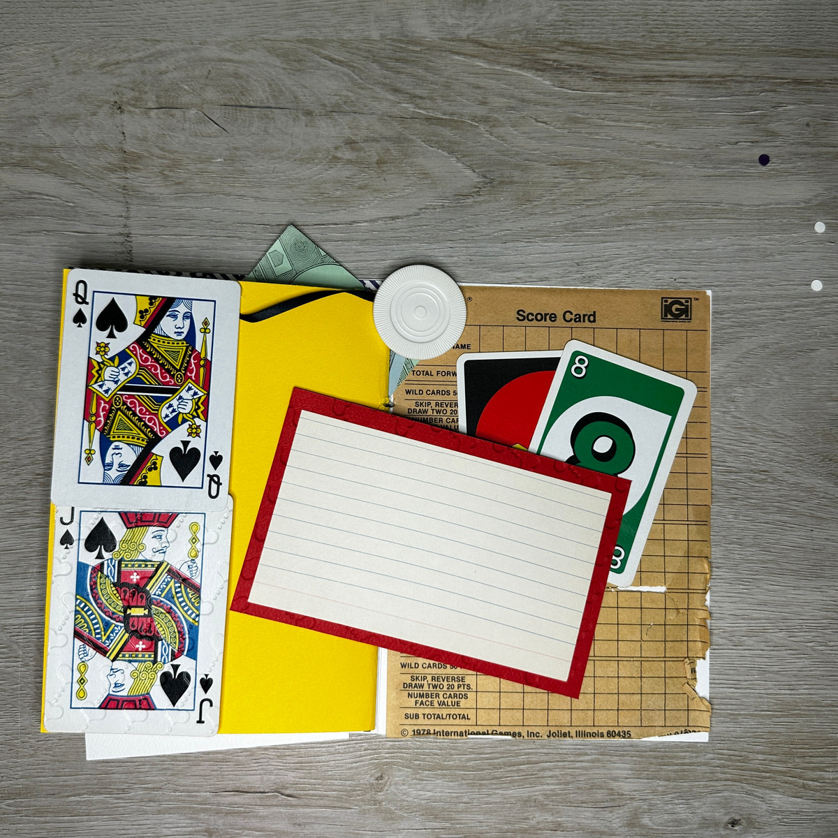 Fun Games Mini Journal card kit - September 14th ONLY
