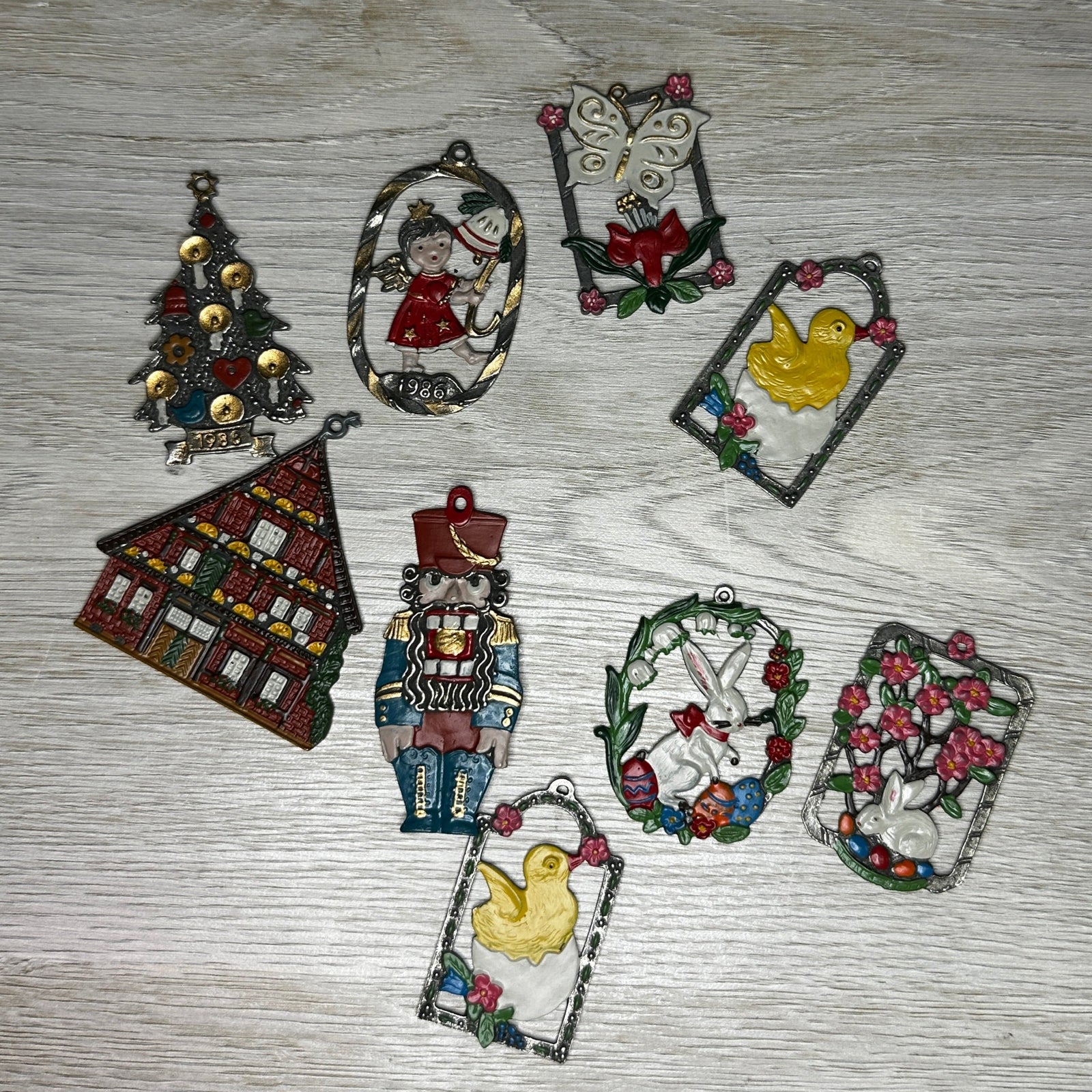 Metal (Pewter) Ornaments