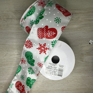 Christmas Holiday ribbon - by the yard or spool