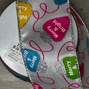 Christmas Holiday ribbon - by the yard or spool