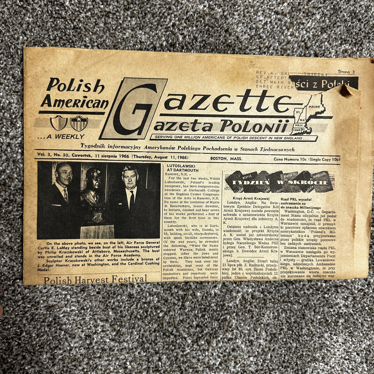 Polish American Gazette newspaper