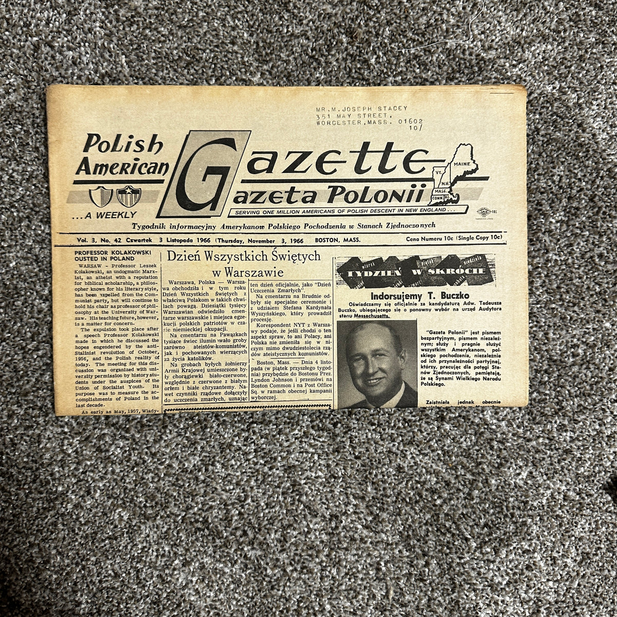 Polish American Gazette newspaper