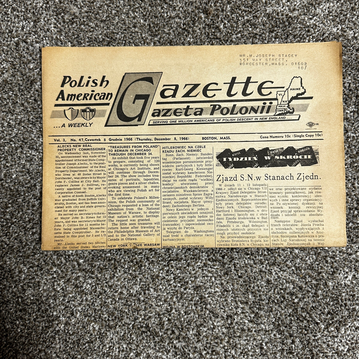 Polish American Gazette newspaper