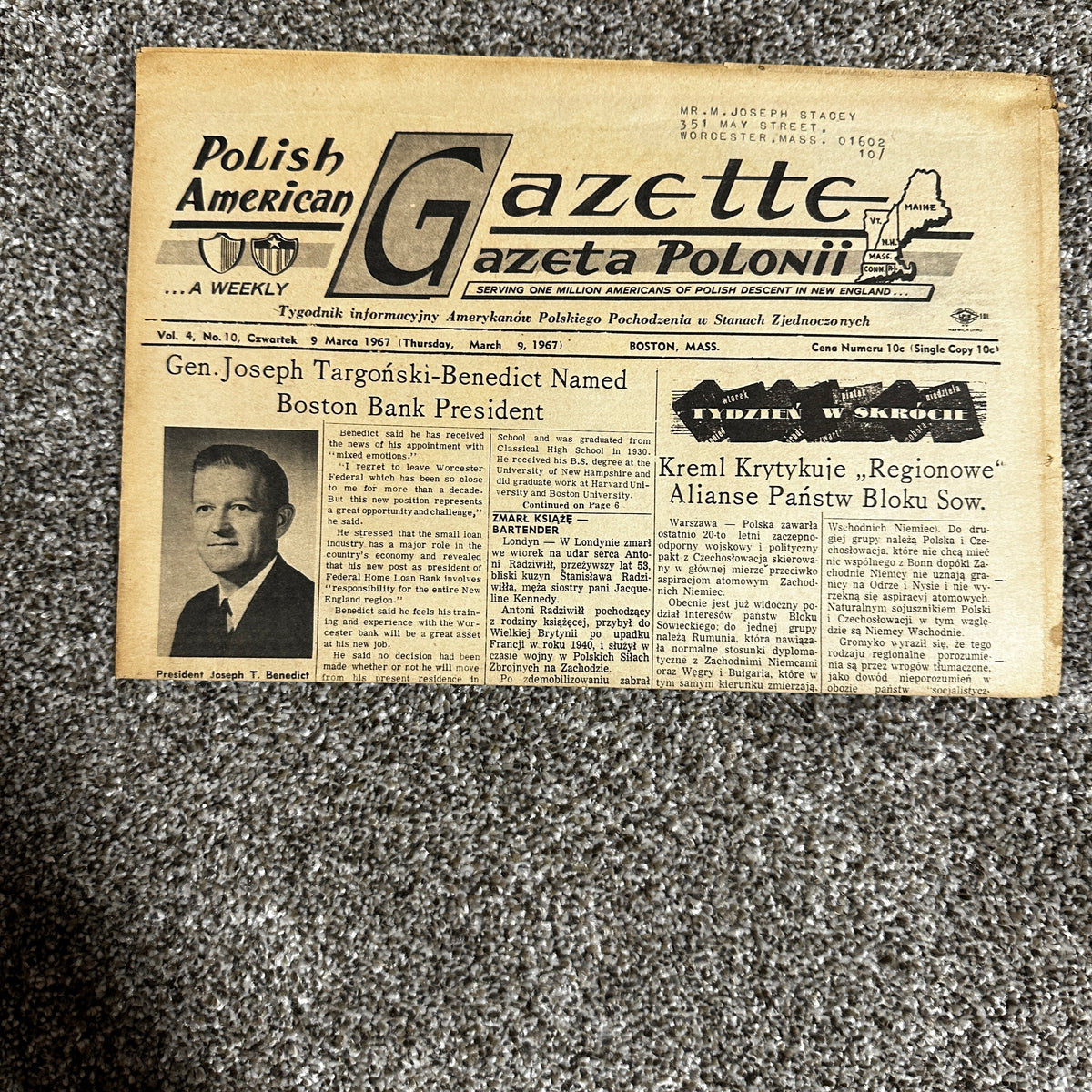 Polish American Gazette newspaper