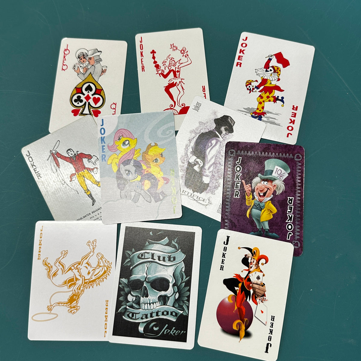 Playing Cards - Jokers 10 packs