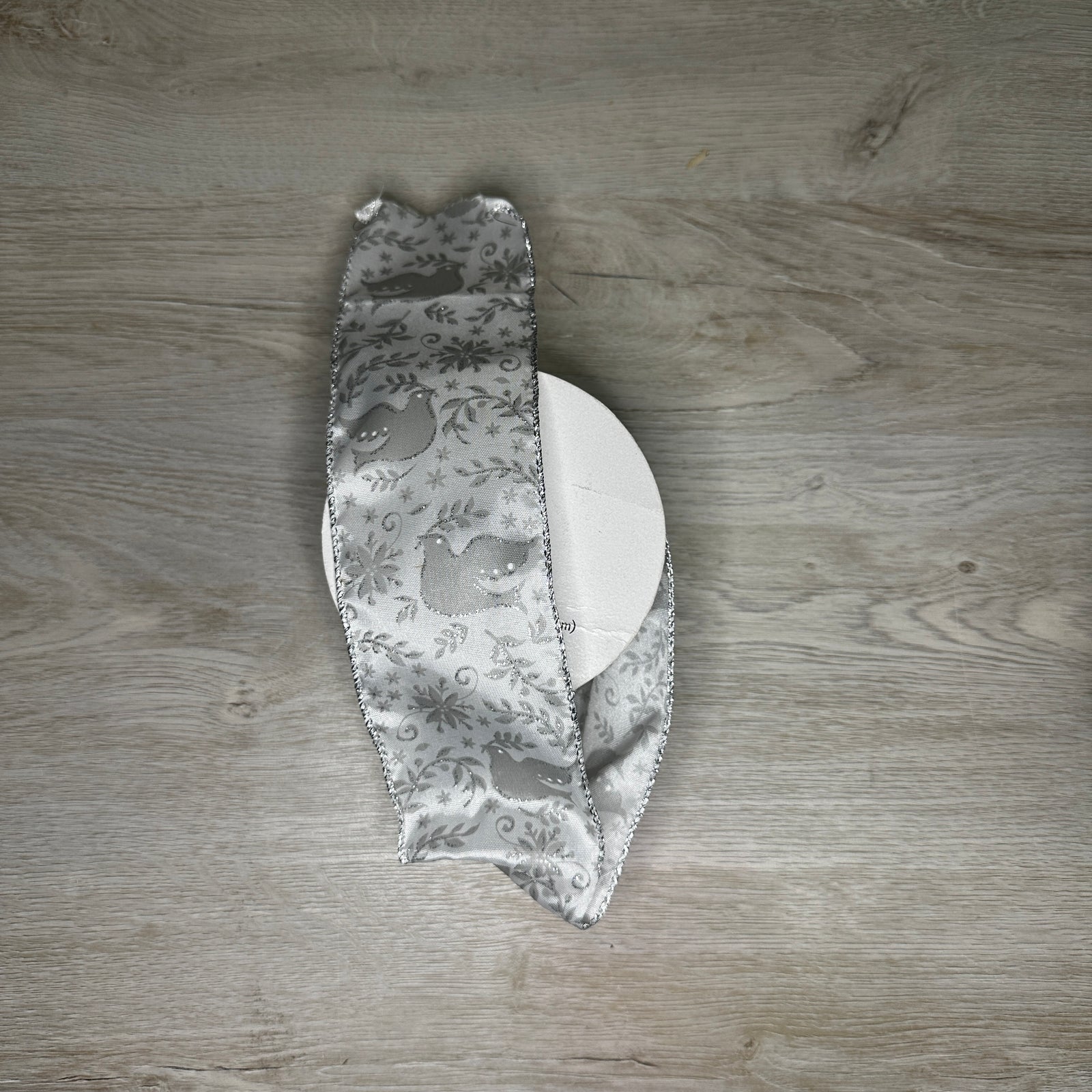 Doves stripe ribbon - by the yard or spool