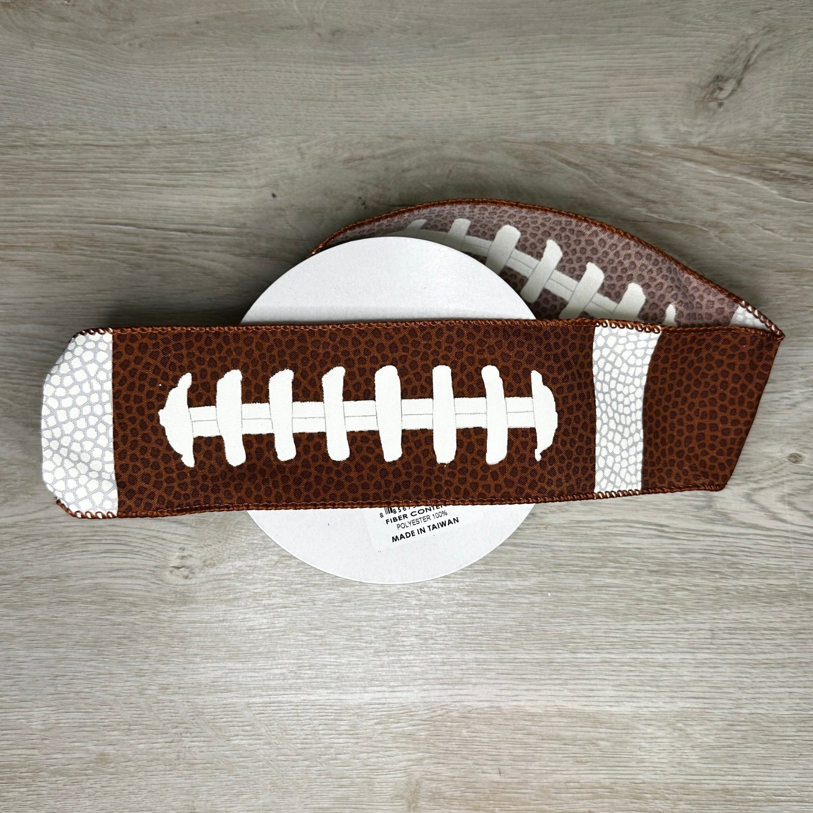 Football laces ribbon - by the yard