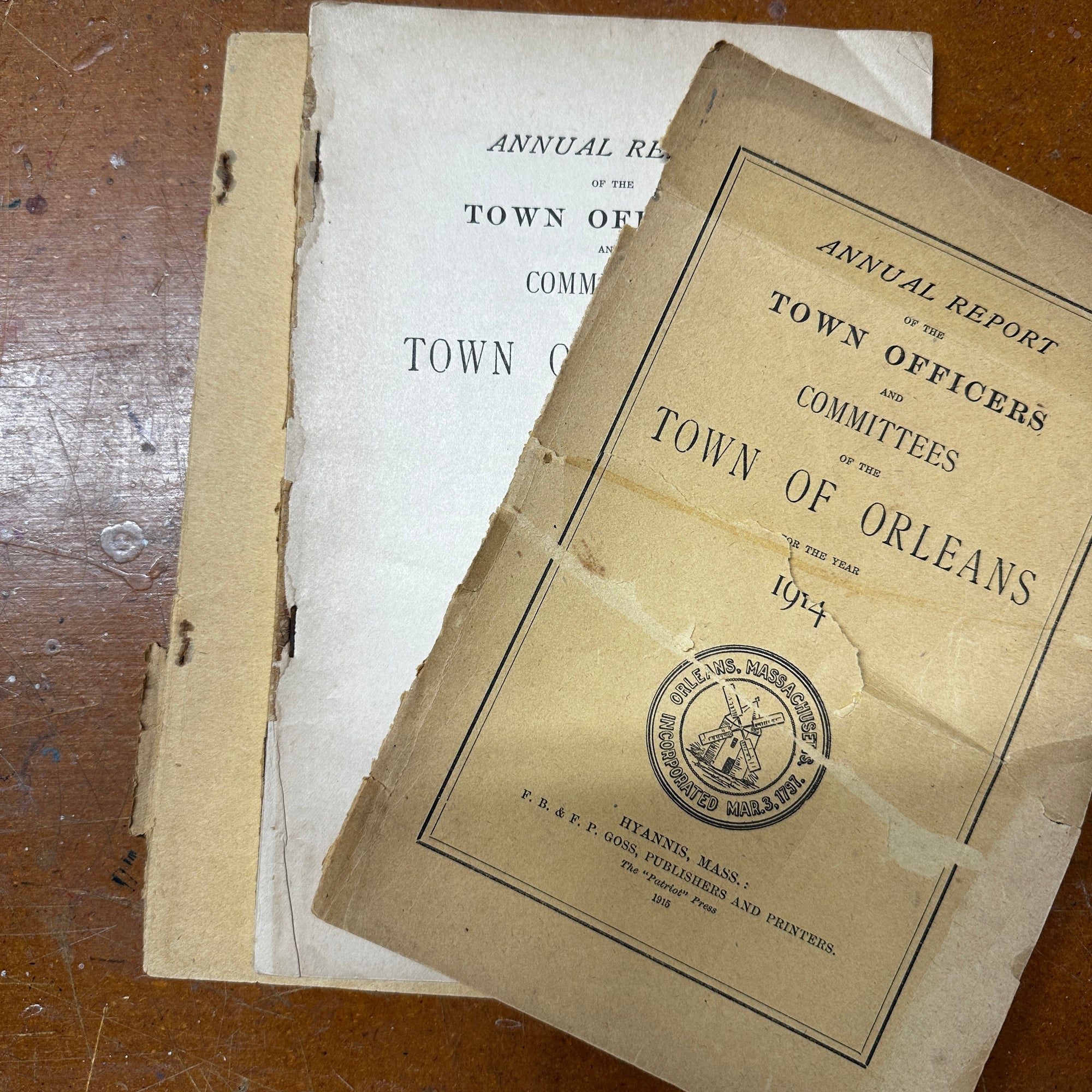 Town of Orleans MA annual reports