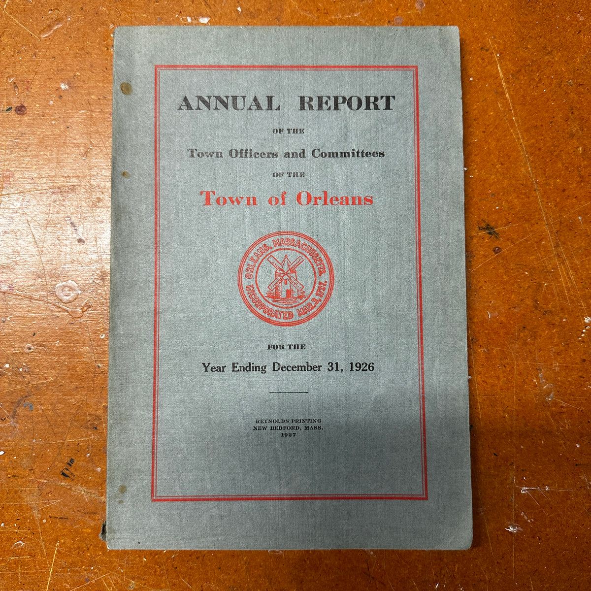 Town of Orleans MA annual reports