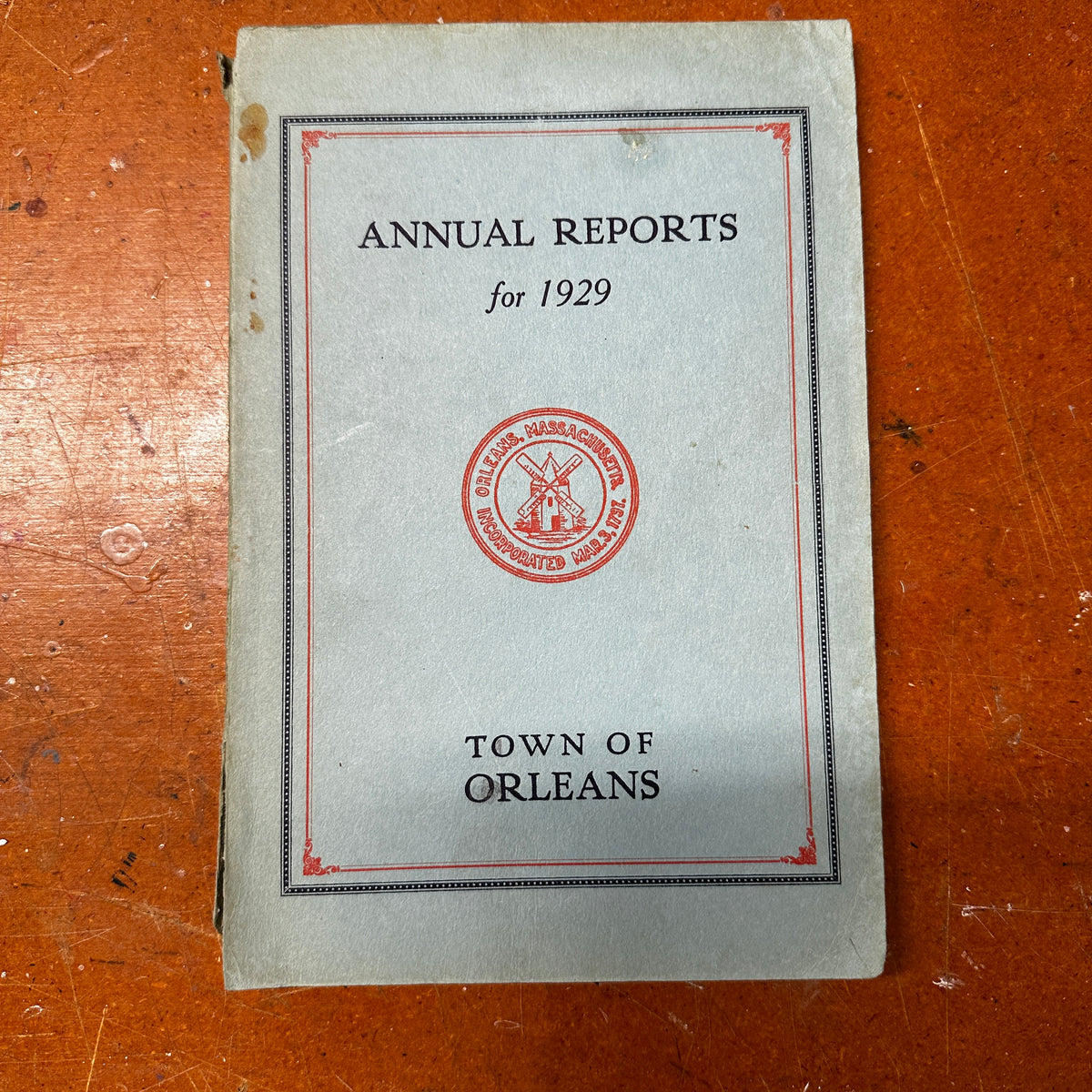 Town of Orleans MA annual reports