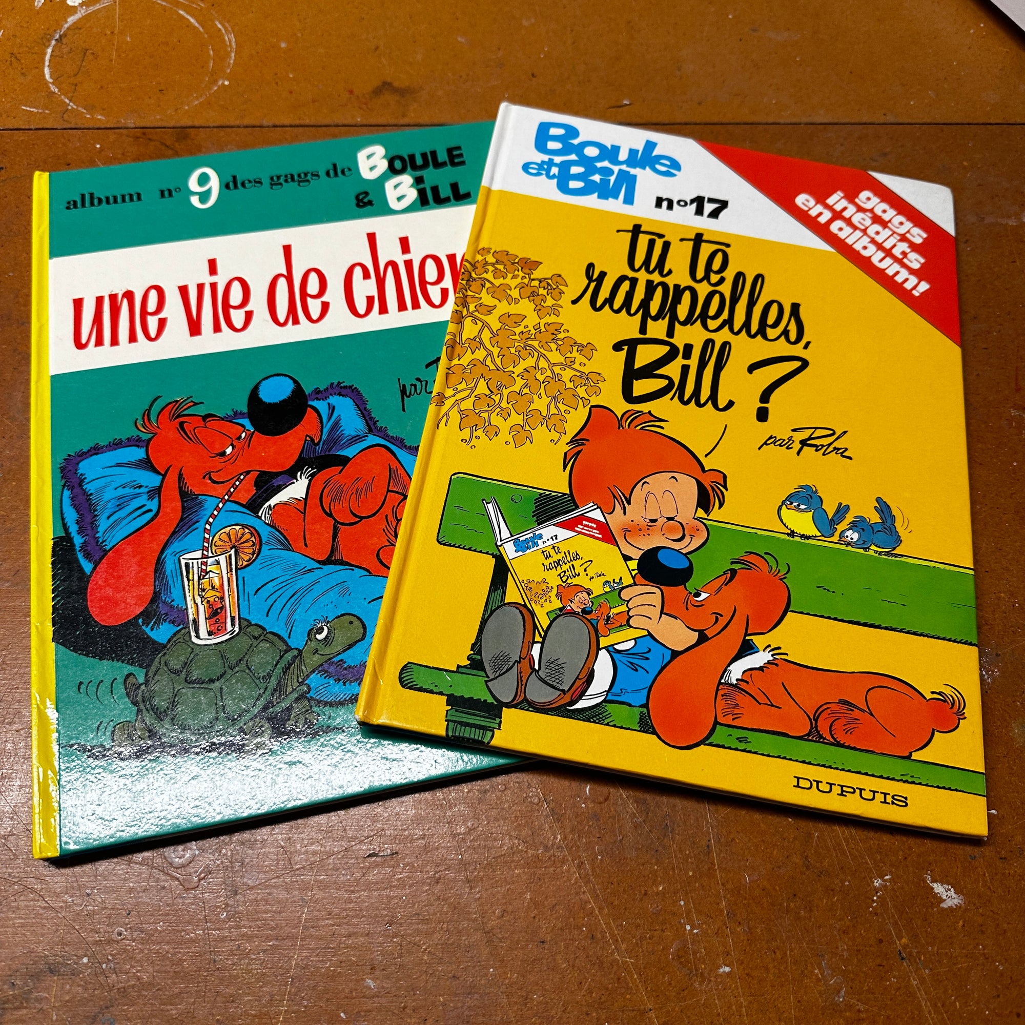 Boule et Bill books - in French