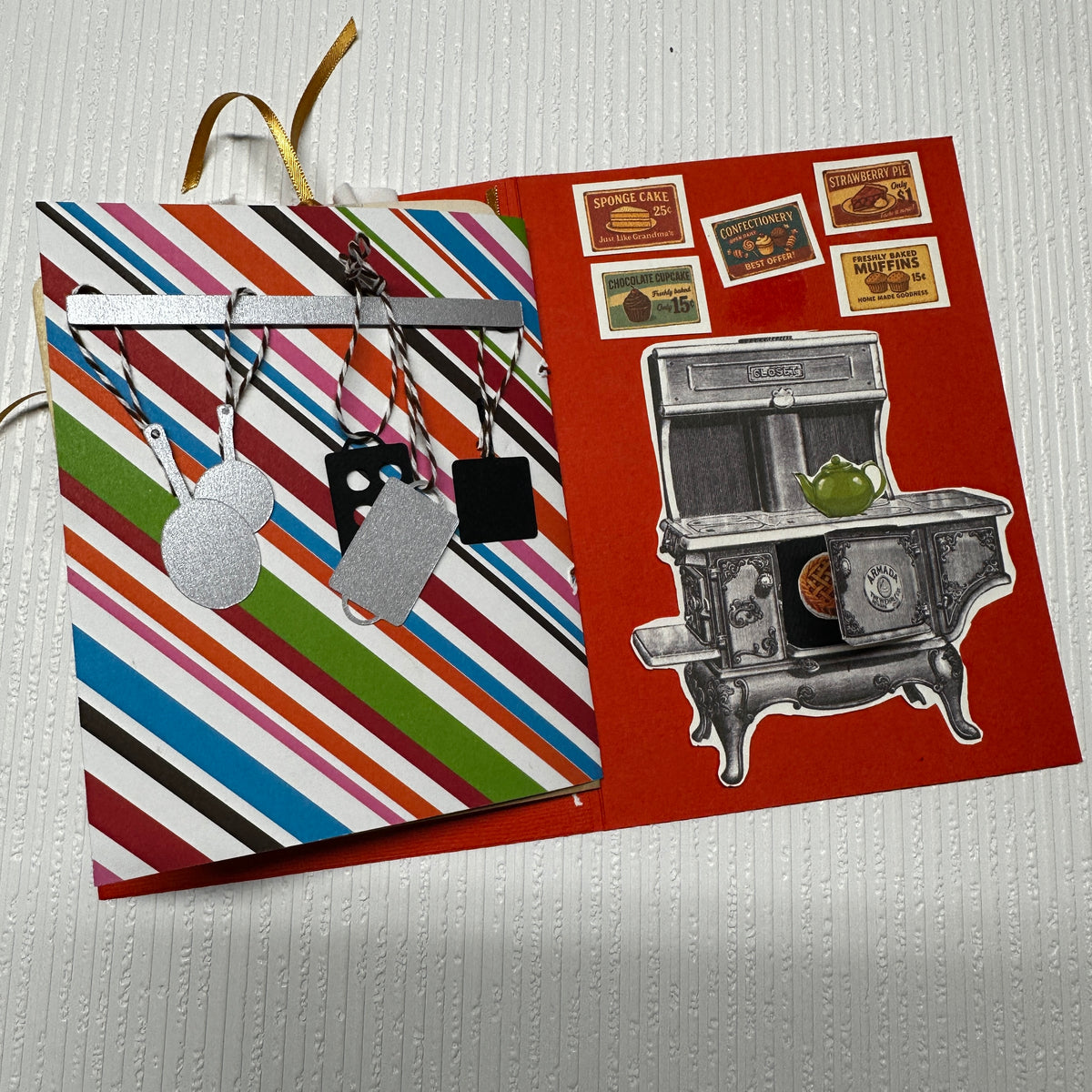 Vintage Kitchen Mini Journal card kit - October 14th ONLY