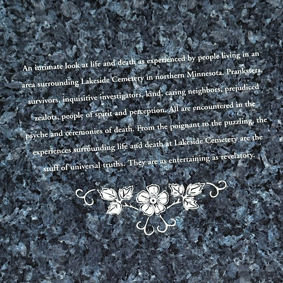 A Funny Thing Happened on the Way to the Cemetery - signed by author