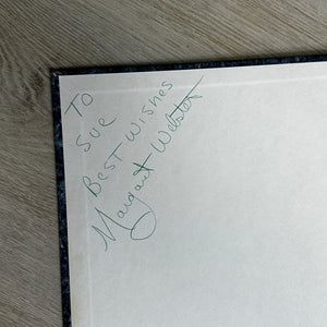 A Funny Thing Happened on the Way to the Cemetery - signed by author