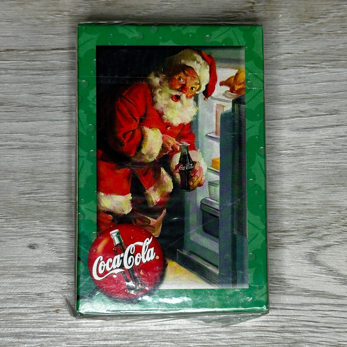 Santa Coca-Cola playing cards