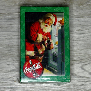 Santa Coca-Cola playing cards