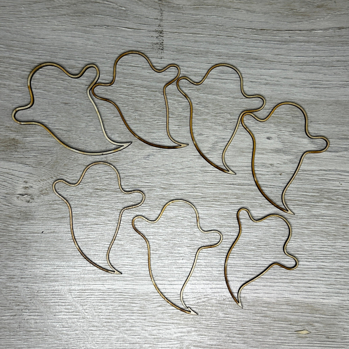 Wooden ghosts - 7 pk - LTP