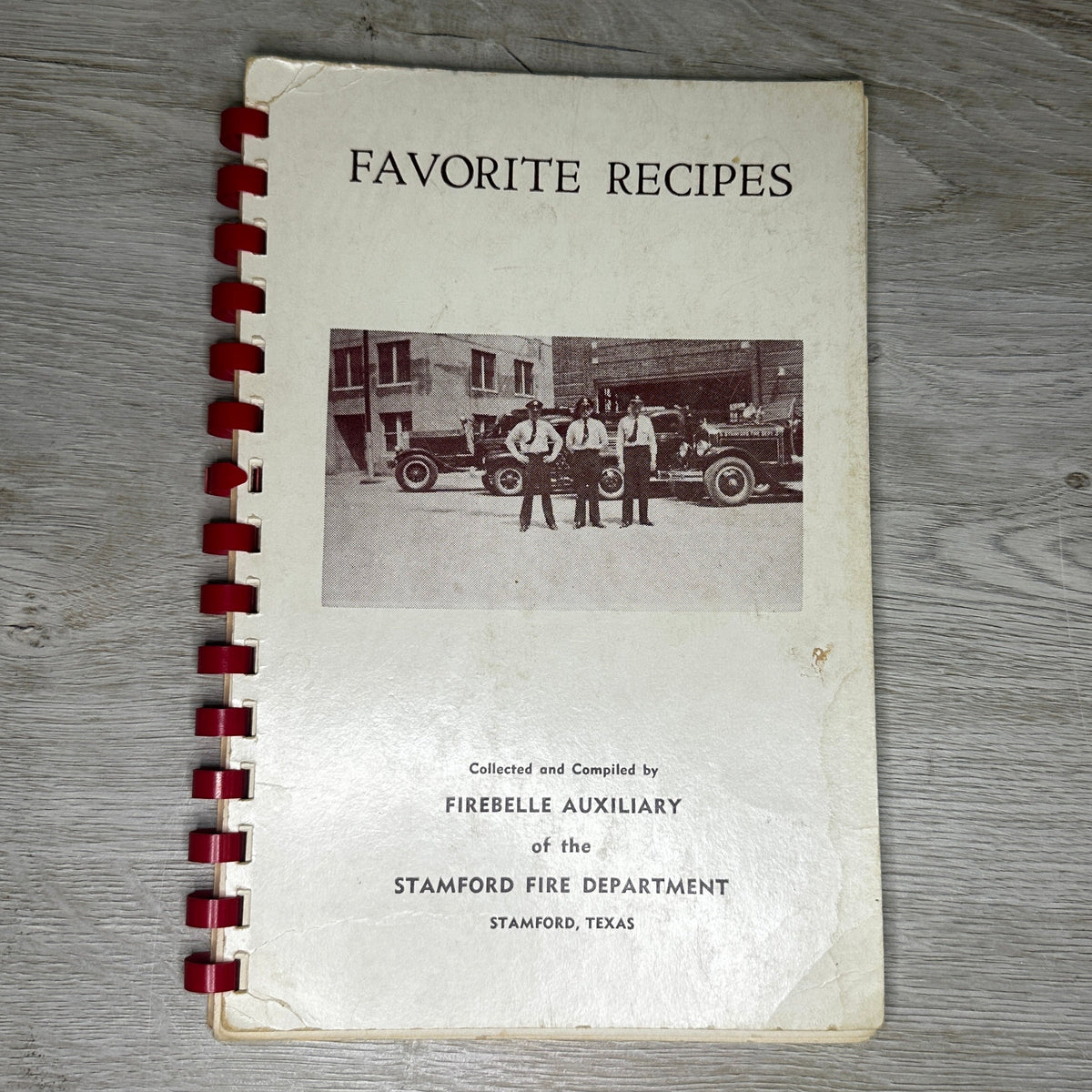Favorite Recipes by Firebelle Auxiliary Stamford TX