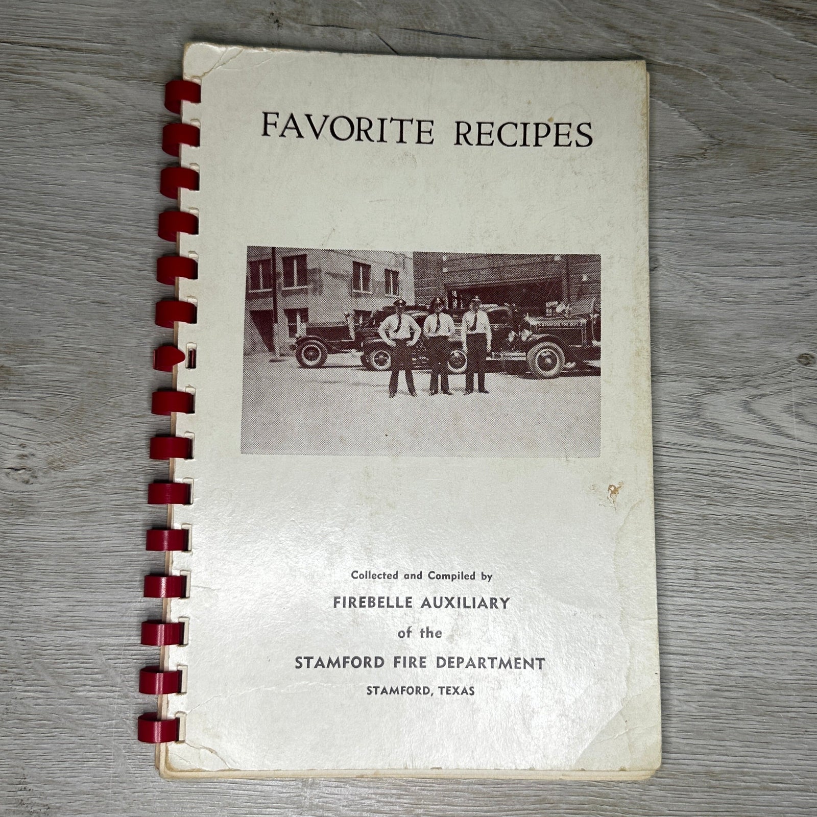 Favorite Recipes by Firebelle Auxiliary Stamford TX