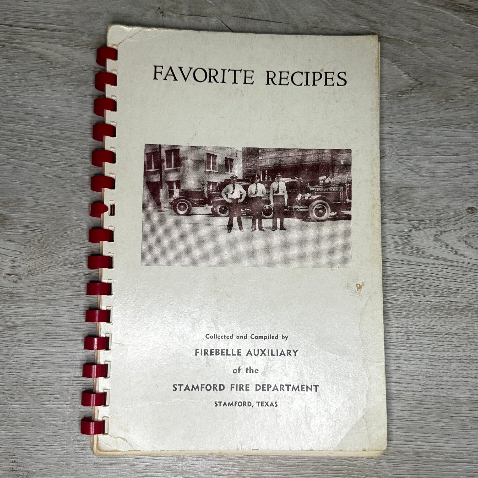 Favorite Recipes by Firebelle Auxiliary Stamford TX