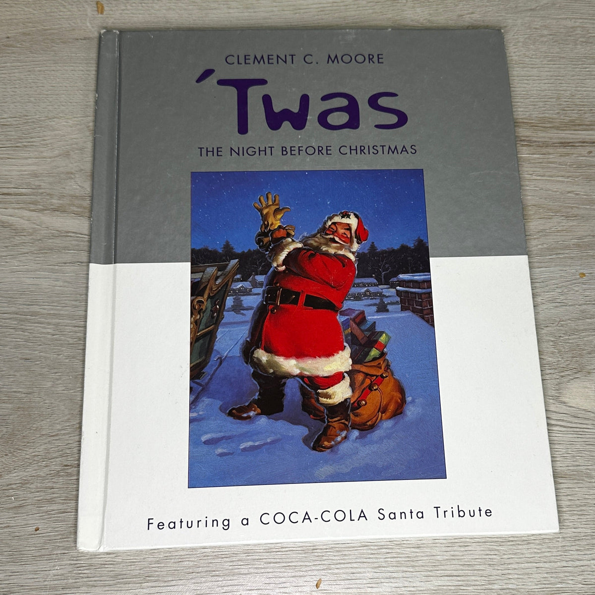 Twas the Night Before Christmas with Coca-Cola Santa