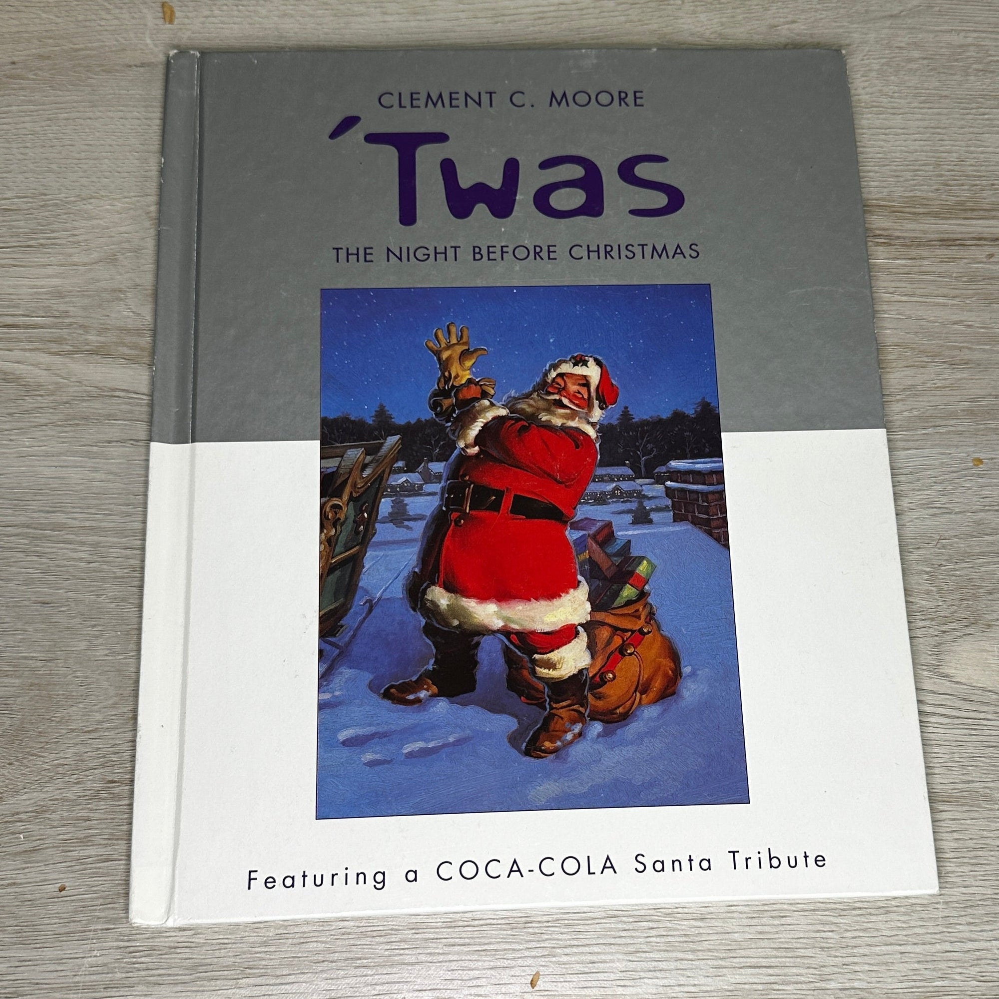 Twas the Night Before Christmas with Coca-Cola Santa