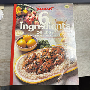3 Sunset cookbooks