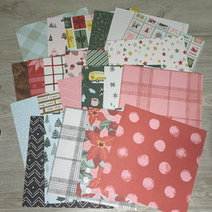 Mittens & Mistletoe Cardstock & Sticker grab bag