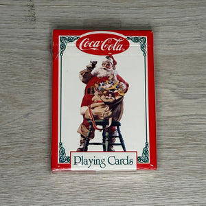 Santa Coca-Cola playing cards