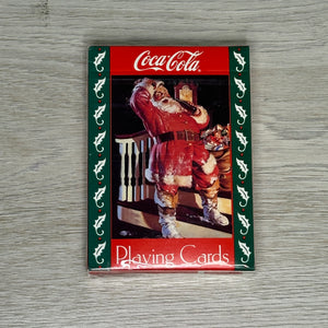 Santa Coca-Cola playing cards