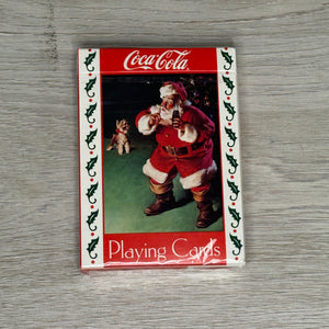 Santa Coca-Cola playing cards