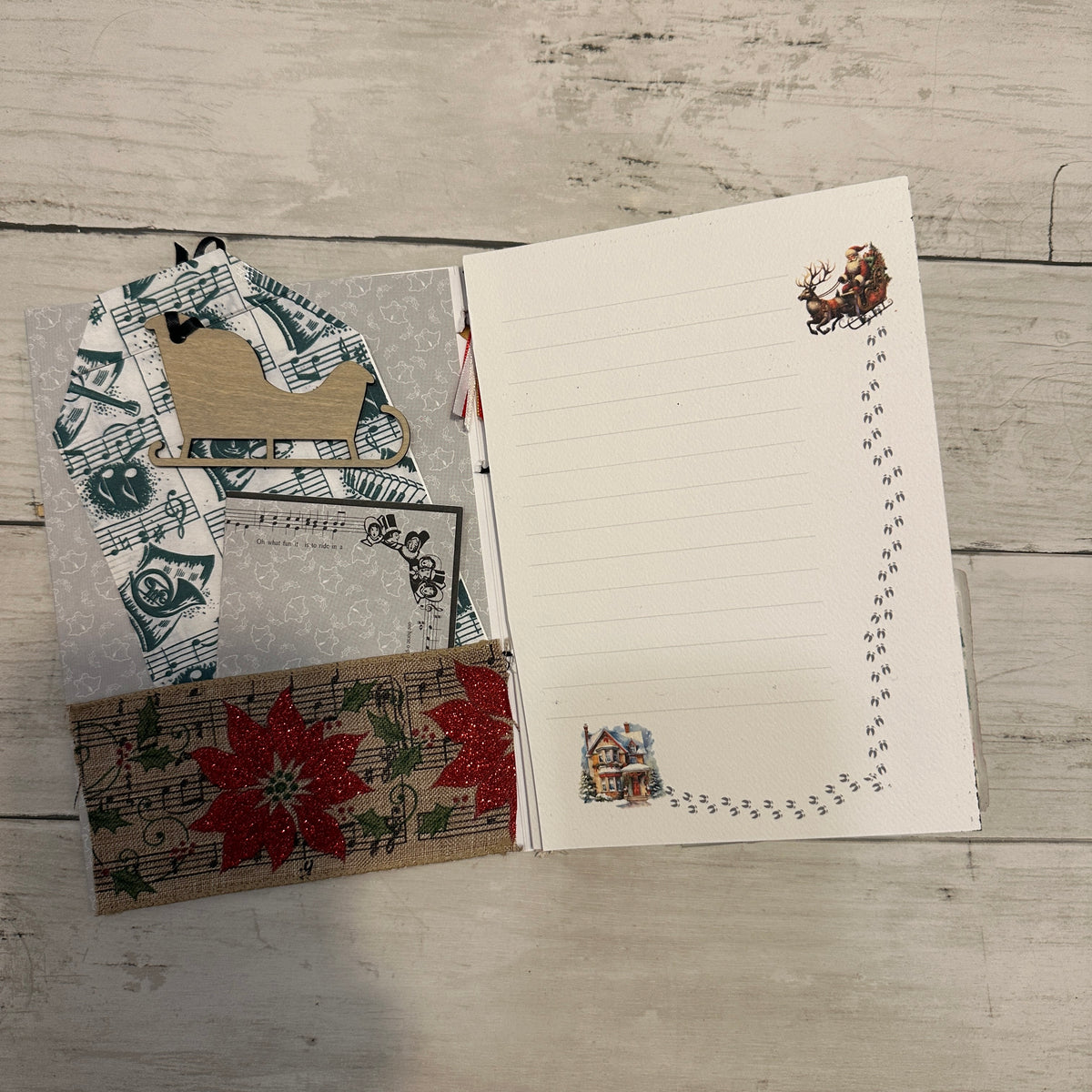 Christmas Music Mini Journal card kit - November 14th ONLY