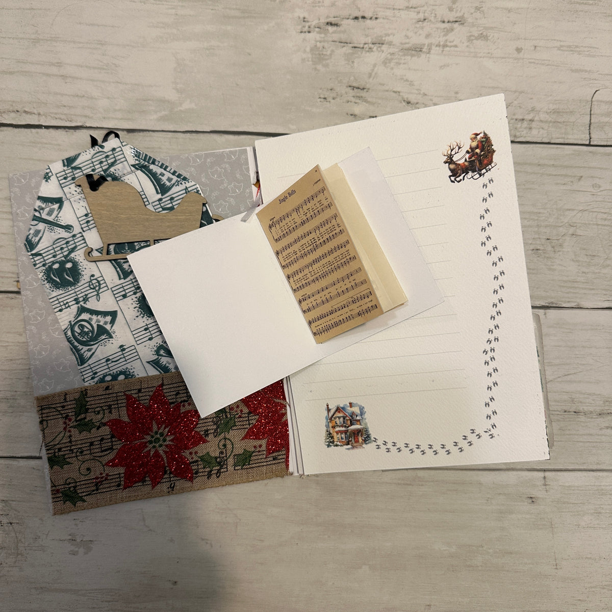 Christmas Music Mini Journal card kit - November 14th ONLY