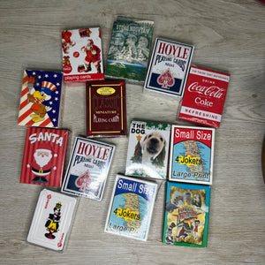 Mini playing card decks