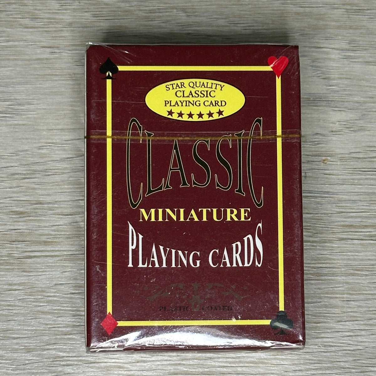 Mini playing card decks