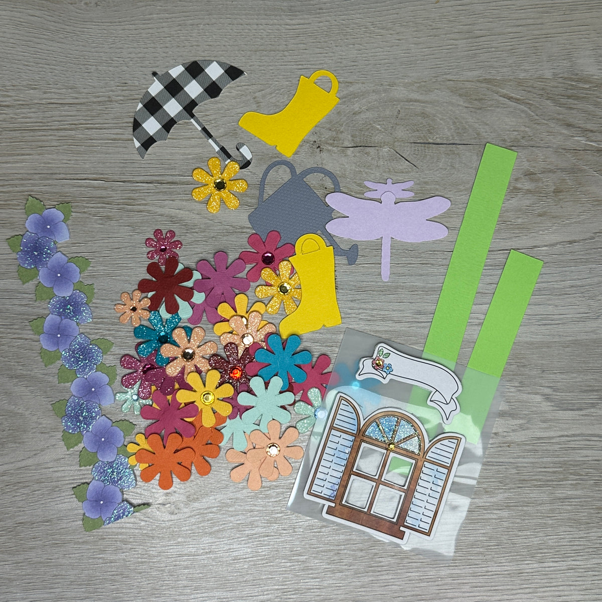 Spring Junk Journal Scrapbook kit - April 2025