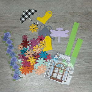 Spring Junk Journal Scrapbook kit - April 2025