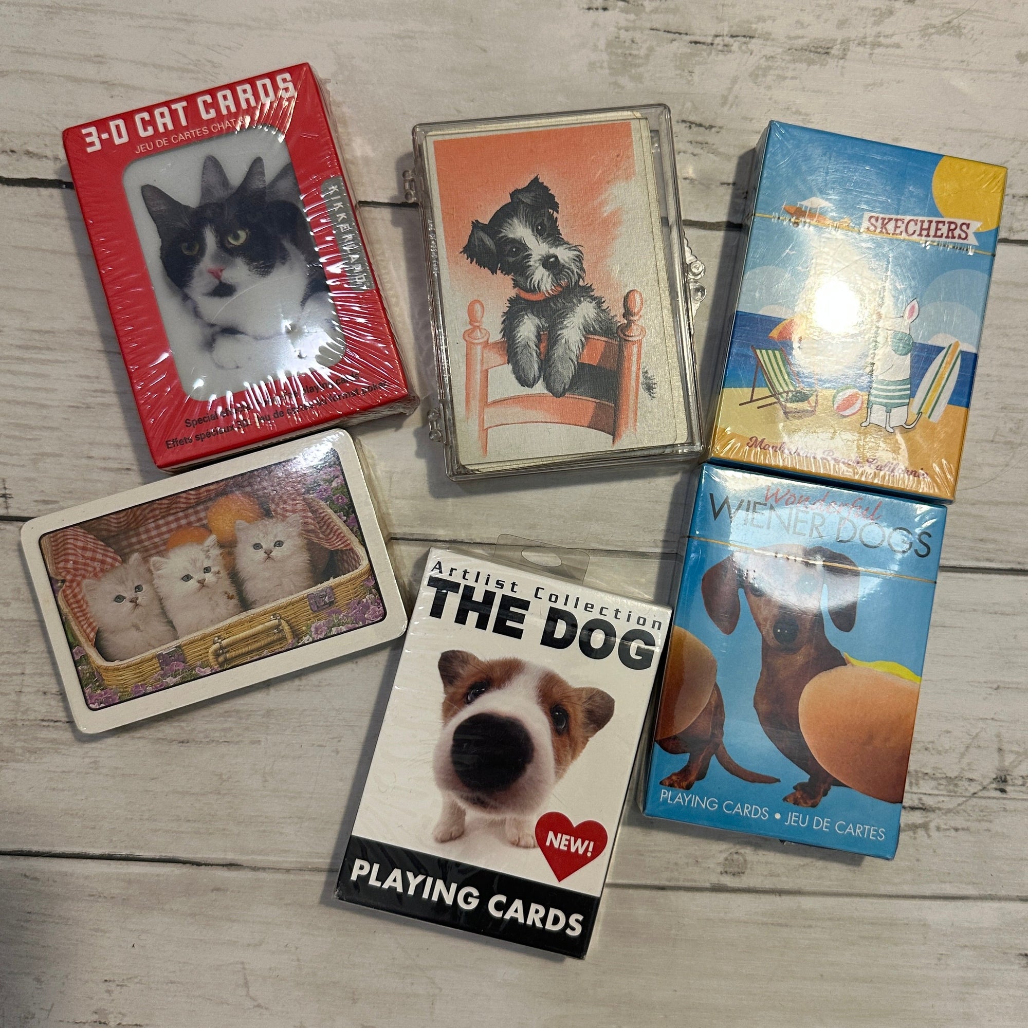 Cats & Dogs playing cards