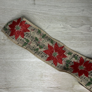 Christmas Holiday ribbon - by the yard or spool