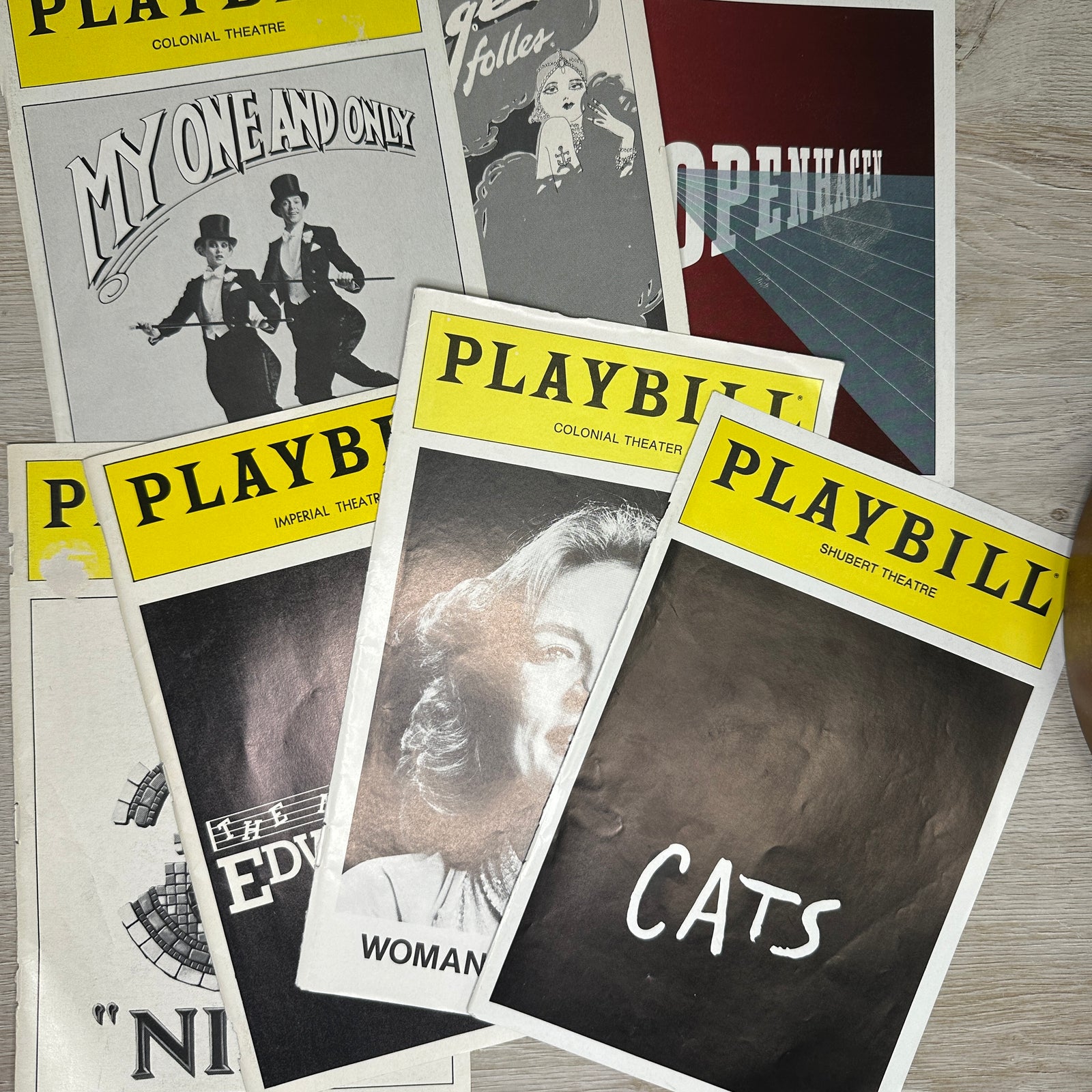 Playbill bundles - front covers only