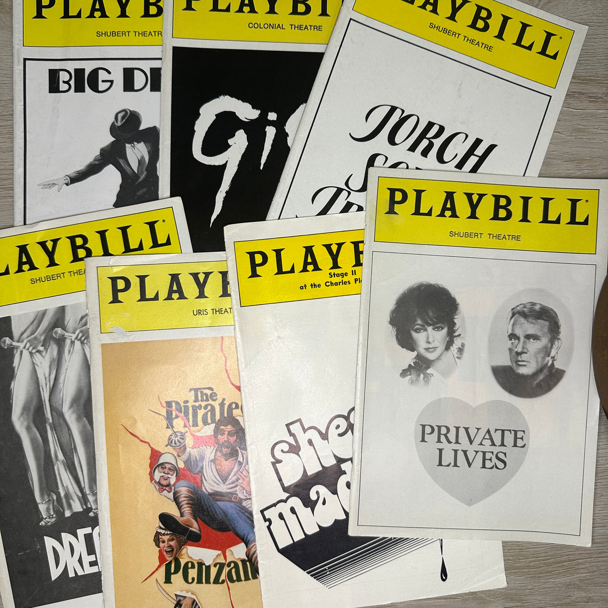Playbill bundles - front covers only