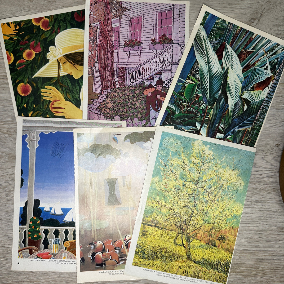 Reader's Digest magazines - back cover art bundles