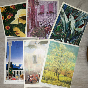 Reader's Digest magazines - back cover art bundles